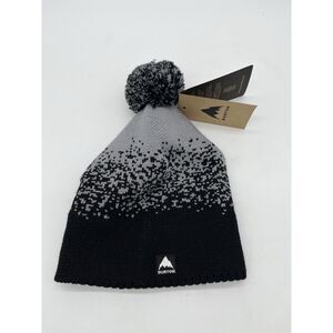 Burton Beanie Adult Unisex Idletrail Pom Topper True Black Sharkskin